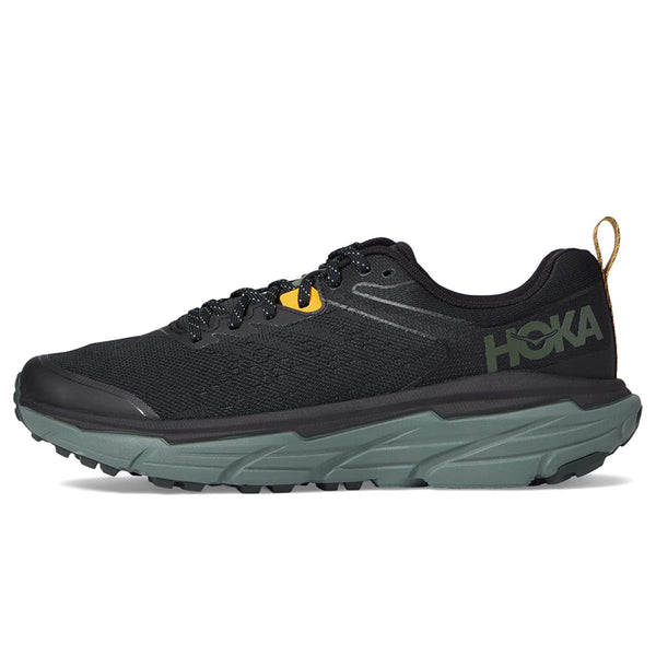 HOKA ONE ONE Mens Challenger ATR 6 Textile Synthetic Provincial Blue Carrot Trainers 11.5 US