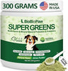 Super Greens for Dogs - Daily Multivitamin Powder Food Topper - 300 Grams