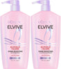 L'Oreal Paris Elvive Glycolic + Gloss Shine Boosting Shampoo and Conditioner Set, Cleanses - Image 2