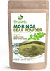 Organic Moringa Powder - 1.10 lbs (17.64 oz) | USDA Organics, Non-GMO, Kosher, Halal, Moringa Oleifera Leaf Powder - 100% Raw and Natural, Gluten-Free