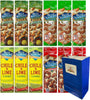 Variety Pack Diamond Almonds 12 Pack, 4 Flavors, Whole Natural, Chile 'n Lime, Wasabi Soy  - Image 1