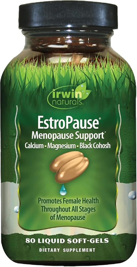 Irwin Naturals EstroPause Menopause Support | 80 Softgels