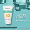 Eucerin Sun Sensitive Mineral Sunscreen Lotion, Face, Body, SPF 50, 4 FL OZ - Personal Car - Image 4