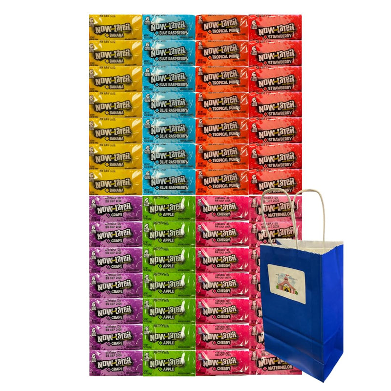 Generic Candy Assortment Now, 8 Flavors, 56 Pack (0.93 Oz)