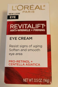 L'Oreal Paris RevitaLift Anti Wrinkle + Firming Eye Cream - Personal Care