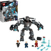 LEGO Marvel Iron Man Monger Mayhem Set 76190, Avengers Mech Building Toy, Action Figure, with Iron Man, Obadiah Stane and Pepper Potts Minifigures, Gift for 9 Plus Year Old Boys and Girls