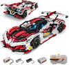 Super Car Building Kits - with Easy Drifting Wheels, Remote Control Function, Electric Gull-Wing Doors - Collectible 1:10 Scale Model Technique Car Building Blocks Set for Adults (2277 PCS)