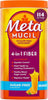 Metamucil 4-in-1 Psyllium Husk GLP-1 Friendly Fiber Supplement, Sugar-Free, 114 teaspoons, - Image 1