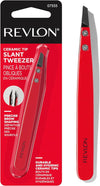 Revlon Ceramic Slant Tip Tweezer, Red, 1 Count