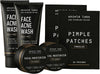 Acne System for Men and Boys, Face Wash, Moisturizer, Pimple Patches, Shield Men's Skin Ca - Image 1