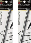 L'Oreal Paris Infallible Matte-Matic Mechanical Eyeliner, 512 Ultra Black (Pack of 2) - Personal Care