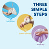 Scrubzz Disposable Rinse Free Bathing Wipes - 25 Pack - All-in-1 Single Use Shower Wipes,  - Image 4