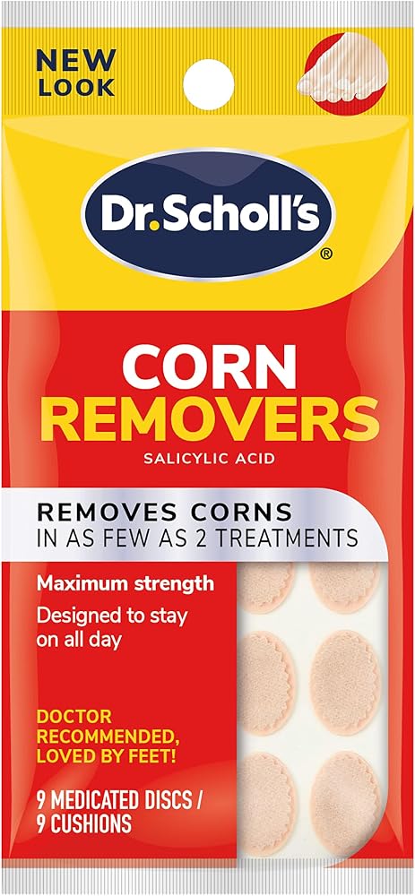 Dr. Scholl'S Corn REMOVERS, 9 Ct // Removes Corns in as Few as 2 Treatments, Maximum Strength, Stays on All Day - Personal Care