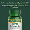 Nature's Bounty Super B Complex Vitamins with Vitamin C & Folic Acid - Image 3