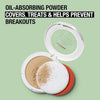 Neutrogena SkinClearing Pressed Mineral Powder, Natural Beige 60 | .38 oz, Oil Absorbing A - Image 3