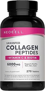 NeoCell Collagen Peptides Pills | 270 Caplets | With Vitamin C and Biotin