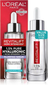 L'Oreal Paris Revitalift 1.5% Pure Hyaluronic Acid Face Serum, Hydrate & Reduce Wrinkles, Fragrance Free 1.7 oz - Personal Care