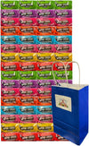 Generic Candy Assortment Now and Later, 8 Delicious Flavors, Grape, Strawberry, Cherry, Blue Raspberry, Tropical Punch, Banana, Apple, Watermelon - 0.93 Oz Each, 8 of Each Flavor, 64 Pack - Snacks - Food