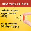 Nature Made Vitamin C Gummies, Maximum Strength Dosage, 80 Count - Personal Care - Image 5
