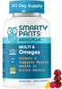 Smartypants Men's Multivitamin Gummies with Omega 3 DHA/EPA, Methylfolate, Vitamin D3, C,  - Image 1