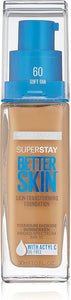Maybelline Super Stay Better Skin Foundation, Soft Tan, 1 fl. oz.