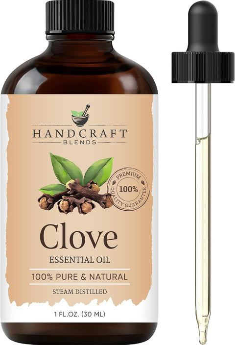 Handcraft Blends Clove Essential Oil 100% Pure Natural 1 fl oz