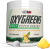 EHP Labs OxyGreens Super Greens Powder with Spirulina & Chlorella, Prebiotic Fiber, Probiotics & Digestive Enzymes – Antioxidant Green Superfood Supplement - 15 Serves (Pineapple)