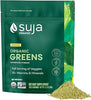 Suja Organic Greens Powder Probiotic Blend, Spirulina, Daily Superfood Drink or Smoothie Mix for Immune Support, Digestion, & Energy, Vegan, Gluten Free, Non GMO, 30 Servings
