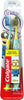 Colgate Kids Toothbrush, Trolls, Extra Soft Toothbrush with Suction Cup, 4 Pack - Image 3