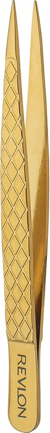 Revlon Gold Series Titanium Coated Point Tweezer