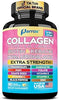Collagen Peptides Types I, II, III, V & X, Biotin & Keratin, 90 Capsules