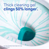 Clorox Toilet Bowl Cleaner Clinging Bleach Gel, Kills 99.9% of Bacteria and Viruses, Ocean - Image 4