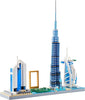 Architecture Dubai Skyline Collectible Model Building Kit Micro Blocks Sets for Adults Present Model Kit 2545 Pieces