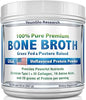 Bone Broth Beef Protein Powder - 1.25 lb, Unflavored - Grass Fed Bovine