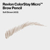 Revlon ColorStay Micro Brow Pencil, 453 Soft Brown, 0.003 oz - Image 2