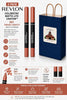 2-Piece Matte Lip Crayon Revlon Gift Set - 001 Tread Lightly Nude Shade, Long Lasting Velv - Image 2