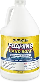 Foaming Hand Soap Refill – 1 Gallon (128 oz) | Professional Janitorial & Commercial Foam Hand Wash, Moisturizing, Non-Irritating, Biodegradable (128 Fl Oz , Citrus Orange/Lemon)