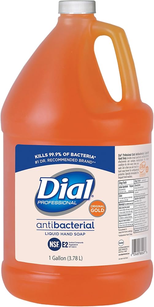 Antimicrobial Hand Soap - Antibacterial Hand Soap Moisturizing - 1 US Gallon Liquid Hand Soap - Refill Antibacterial Gallon - Moisturizing Hand Soap Antibacterial - Gentle Hand Soap, Sweet Vanilla