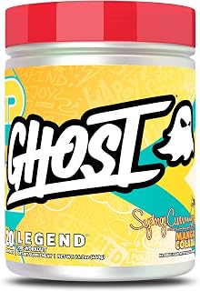 GHOST Legend Pre-Workout Powder, Sydney Cummings Mango Colada, 20 Servings
