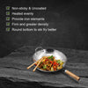 Carbon Steel Wok Pan, Stir Fry Pans, 13 Inch Wok Pan with Support Ring and Spatula, Nonsti - Image 4