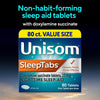 Unisom SleepTabs, Nighttime Sleep-aid, Doxylamine Succinate, 80 Tablets - Image 4
