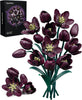 Dark Purple Tulip Flowers Building Set Botanical Bouquet for Her