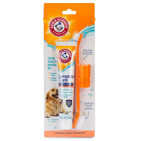 Arm and Hammer Complete Care Dog Dental Kit, Chicken Flavor, 2.5 Oz - Personal Care