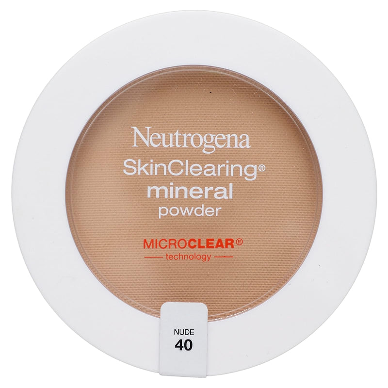 Neutrogena SkinClearing Mineral Powder, Nude 40