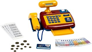 Theo Klein 9330 Electronic Cash Register with Scanner, Toy, Multi-Colored