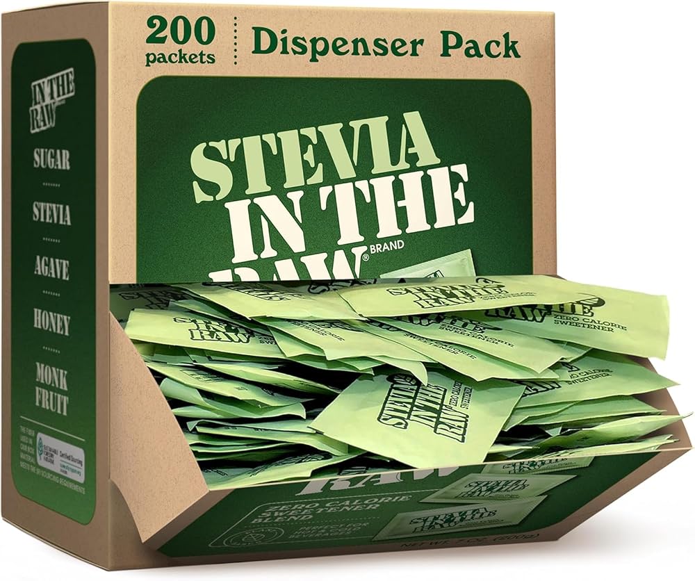 Stevia In The Raw, Stevia Sweetener Packets, 200 Ct - Personal Care