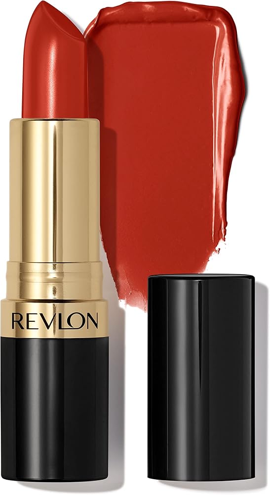 Revlon Super Lustrous Lipstick, Creamy Formula For Soft, Fuller-Looking Lips, Moisturized Feel, 761 Extra Spicy, 0.15 oz