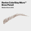 Revlon ColorStay Micro Brow Pencil, 454 Medium Brown, 0.003 oz - Personal Care - Image 2
