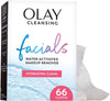 Olay Makeup Remover Wipes, Daily Facials Hydrating Face Cleanser for Normal to Dry Skin, A - Image 2