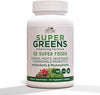 Country Farms Super Greens Vegicaps, 32 Super Foods, Whole Food Supplement, Greens, Fruit, Vegetables, Mushrooms & Probiotics, Rich in Antioxidants & Phytonutrients, 60 Count, 30 Servings